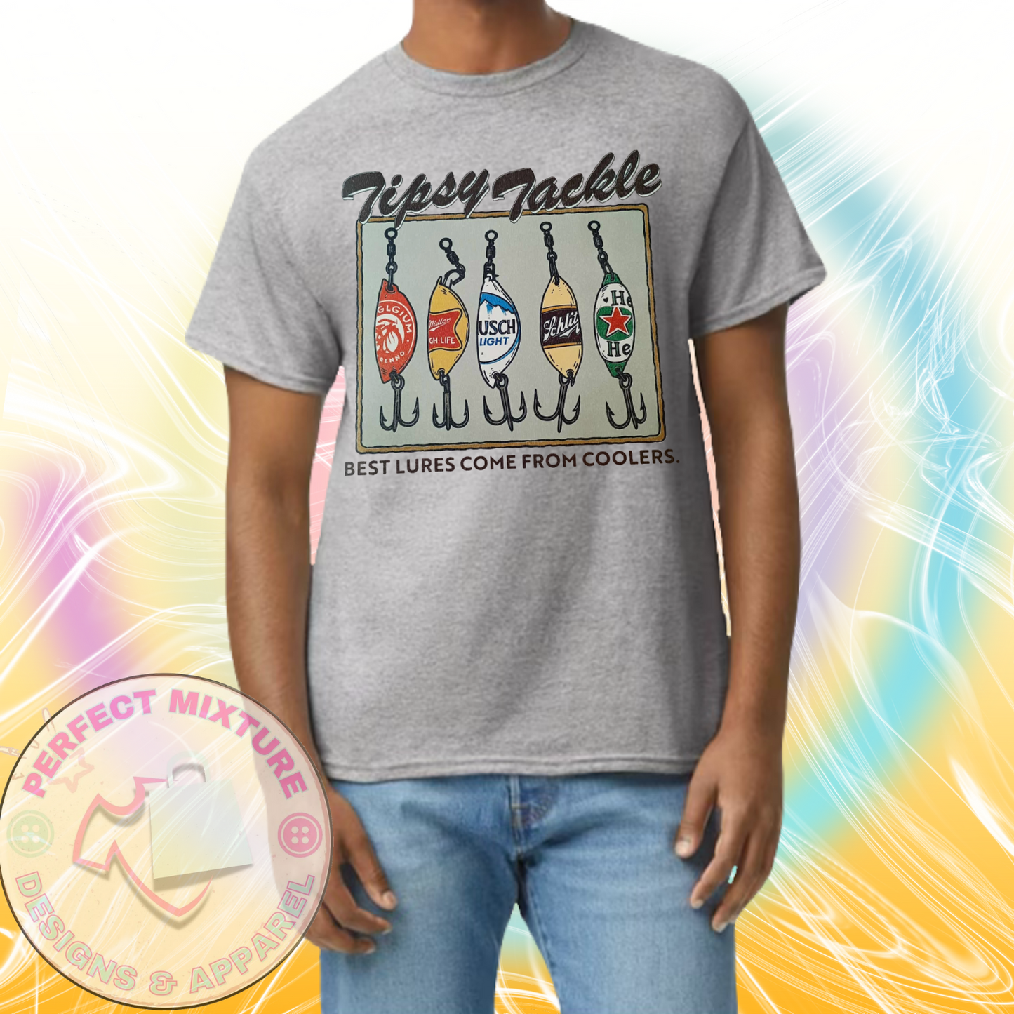 Tipsy Tackle Design Tee