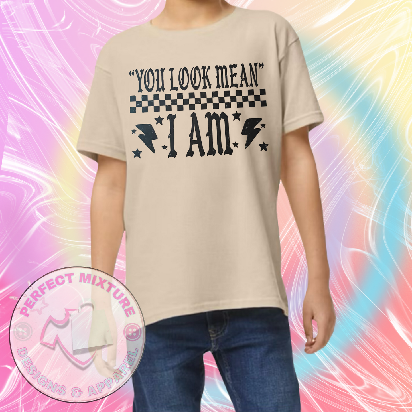 You Look Mean Design Tee