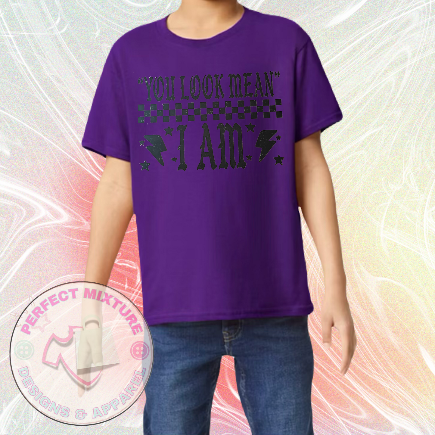 You Look Mean Design Tee